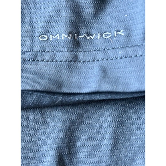 Columbia Men T Shirt Size XL Short Sleeve Crew Neck Dry Fit With Logo Slate Blue - Picture 6 of 6